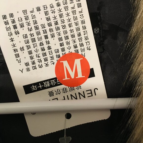 Jenniferm Cheetah Print Faux Fur Coat Size Med - Picture 5 of 6